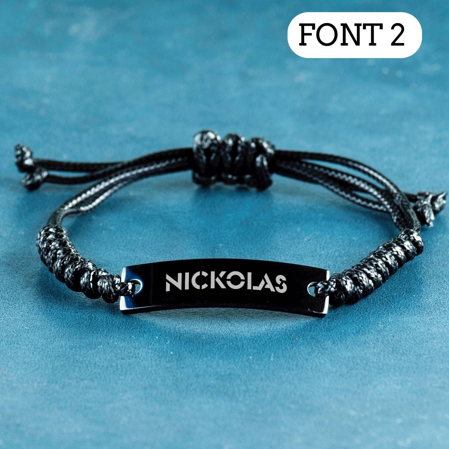 Custom Men's Bracelet, Customized Name Bracelet for Men , Women, Morse Code Bracelet