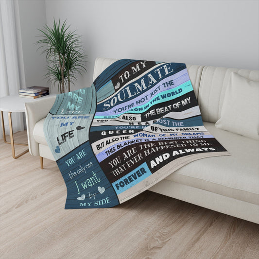 Soulmate Blanket-Queen of this family