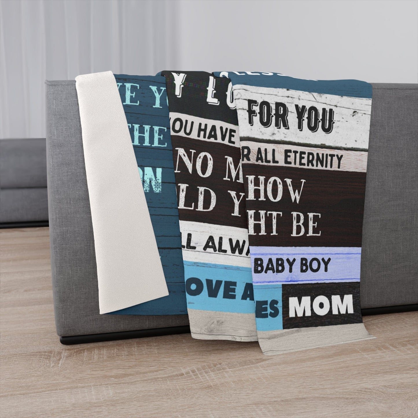 Always in your Heart-Mom To Son Blanket