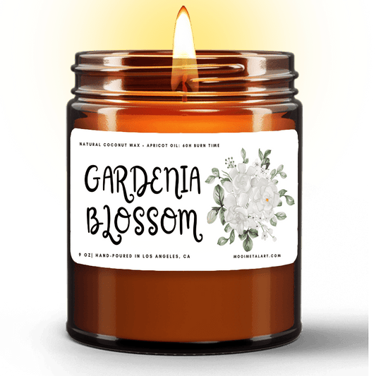 Gardenia Blossom Scented Candle 9oz