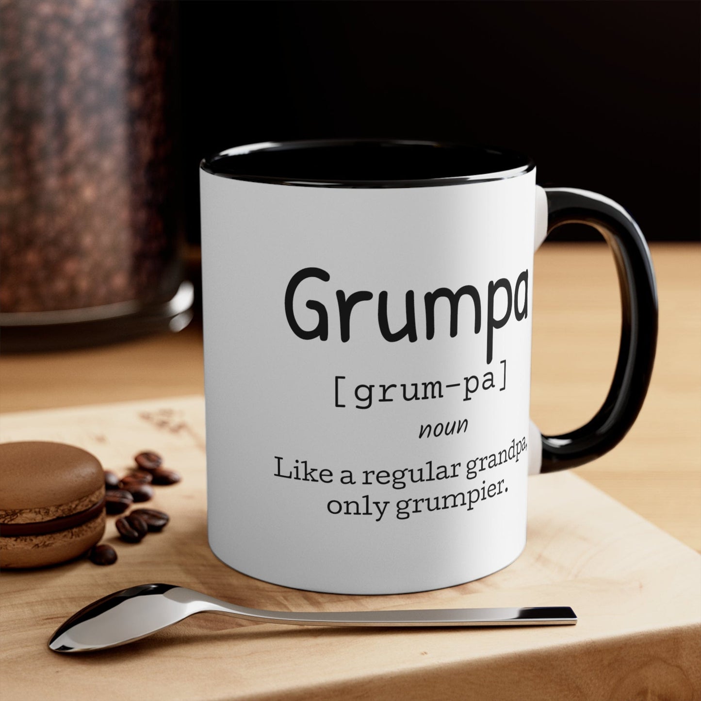 Cute Dictionary Grumpa Grandfather Gift Mug