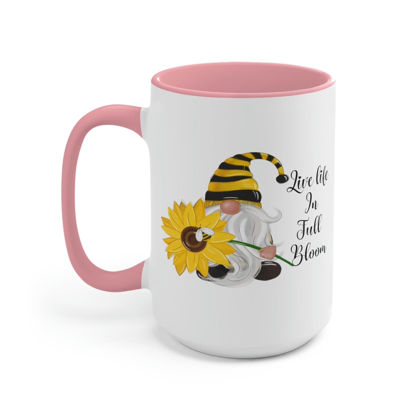 Garden Gnome Mug -Live life in full bloom