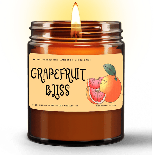 Grapefruit bliss Candle 9 oz