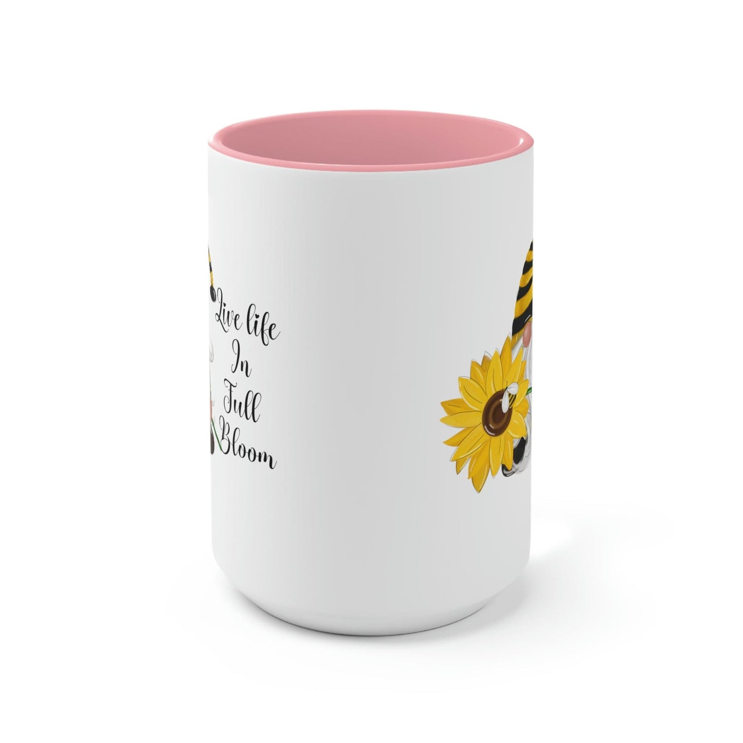 Garden Gnome Mug -Live life in full bloom