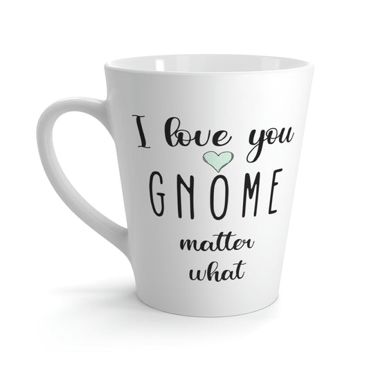 Mr and Mrs Gnome Couple Latte Mug