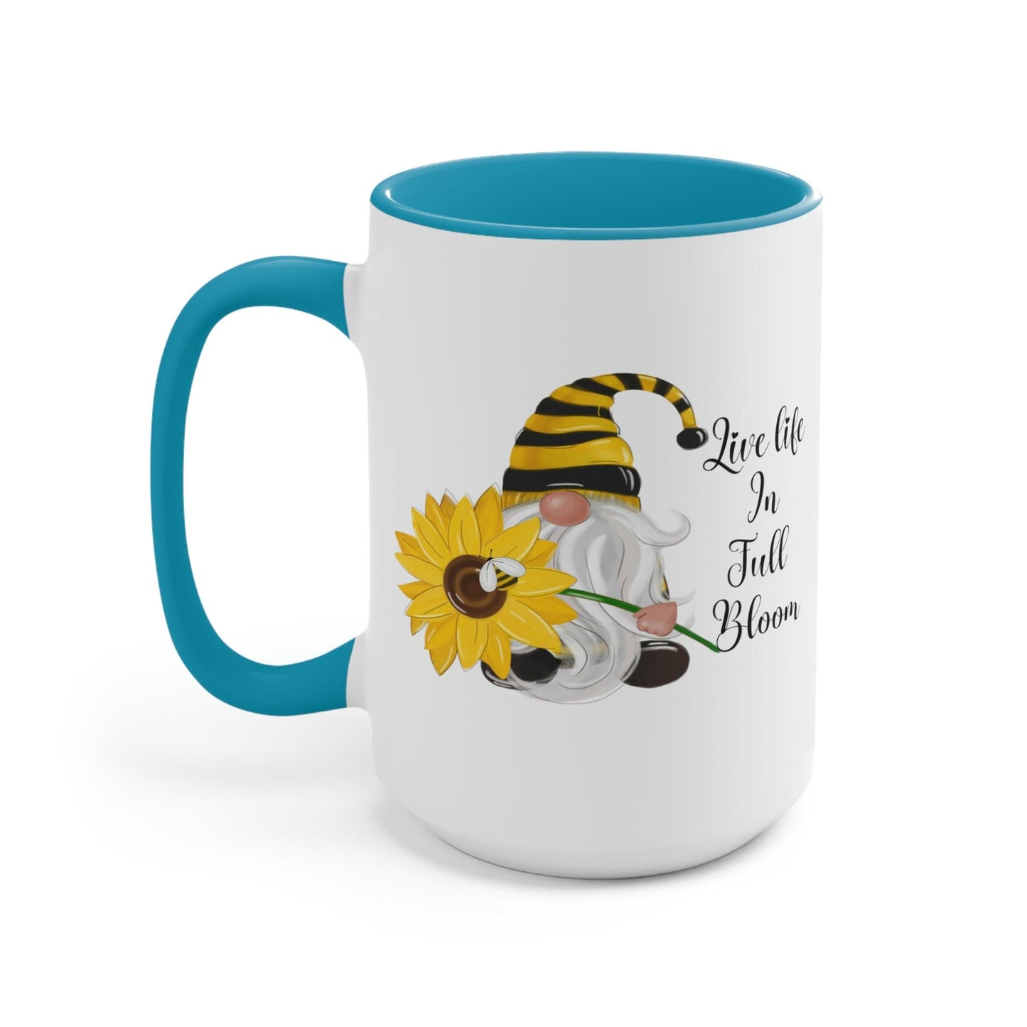 Garden Gnome Mug -Live life in full bloom