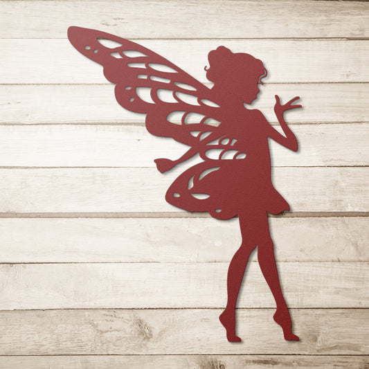 Ballet Fairy Metal Wall Art
