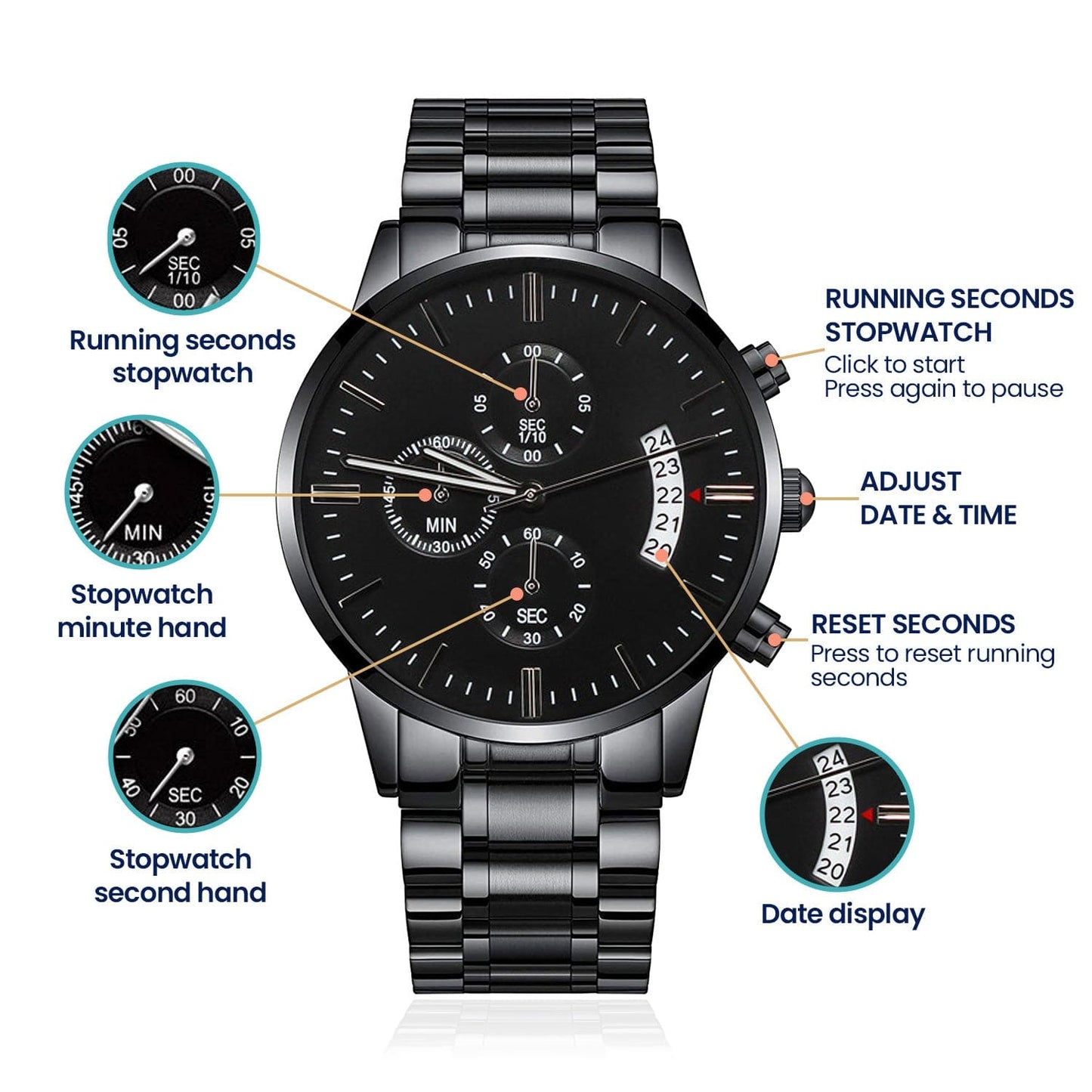Husband Chronograph Watch