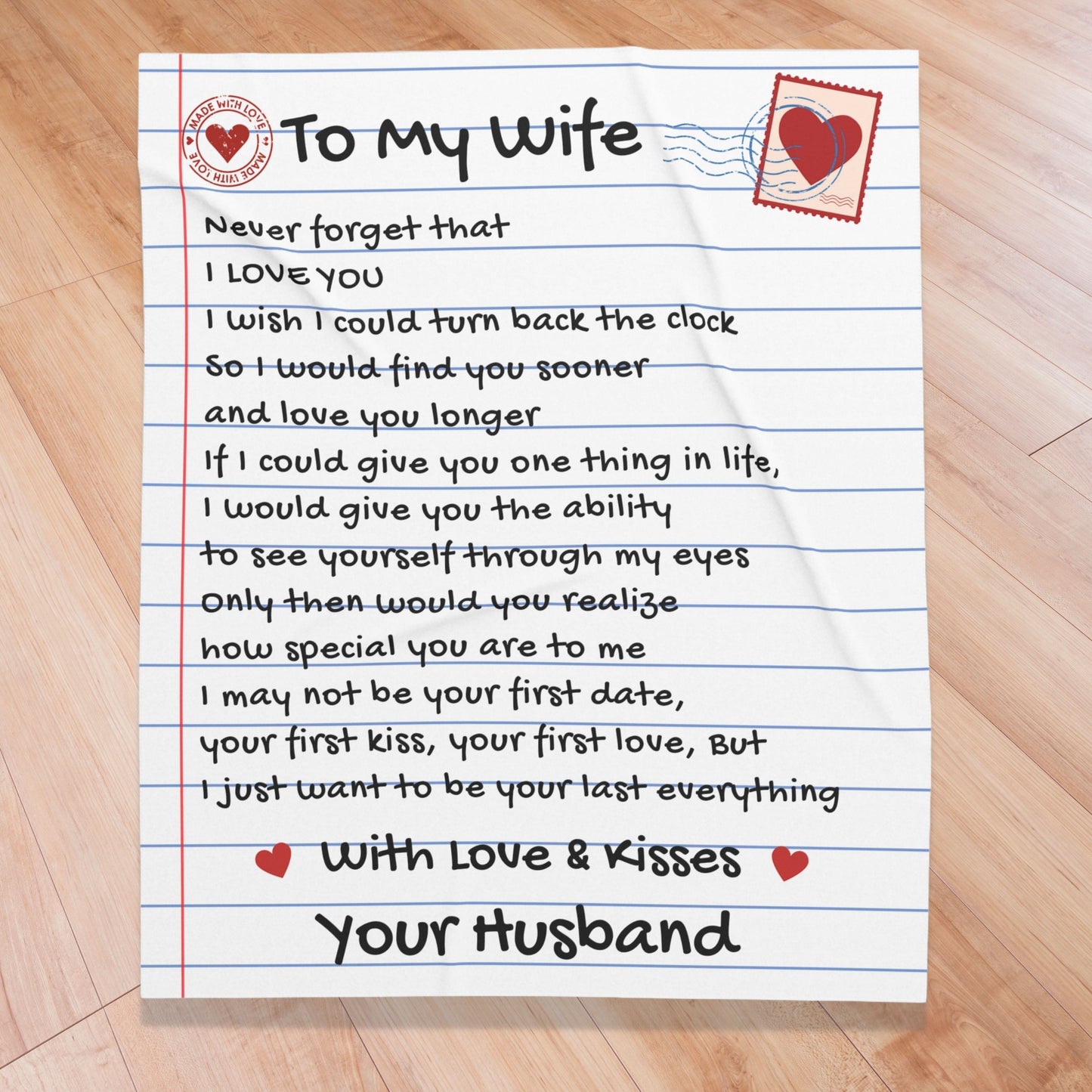 Love Letter To Wife-From Husband