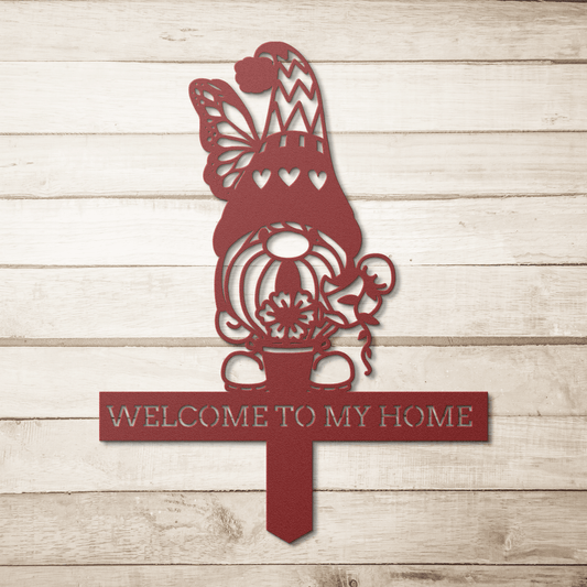 Gardener Gnome  Garden Stake