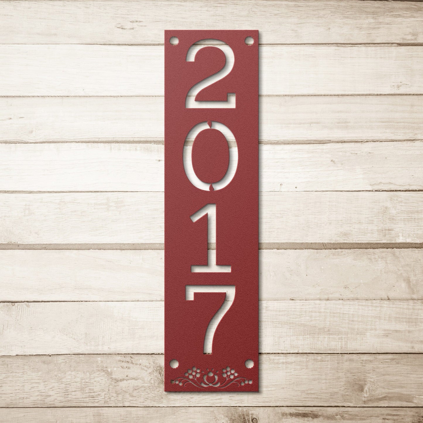 House Number Address Metal Sign