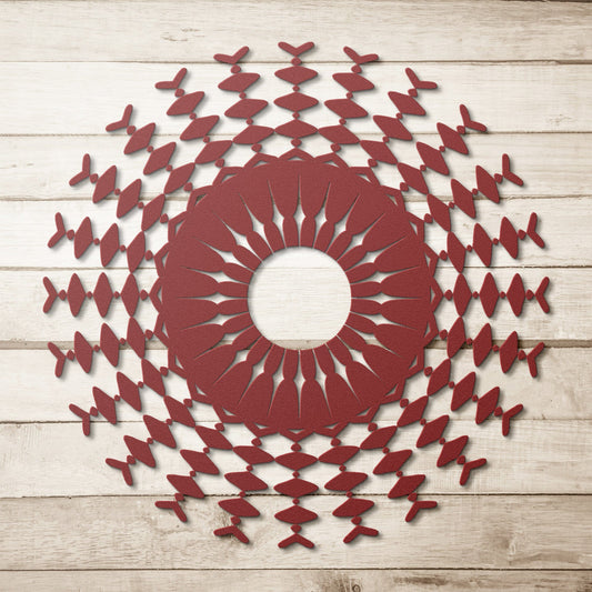 Metal Sun decor for wall