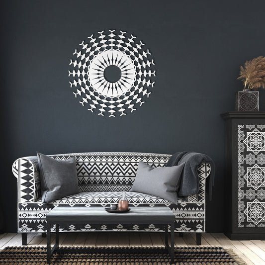 Metal Sun decor for wall