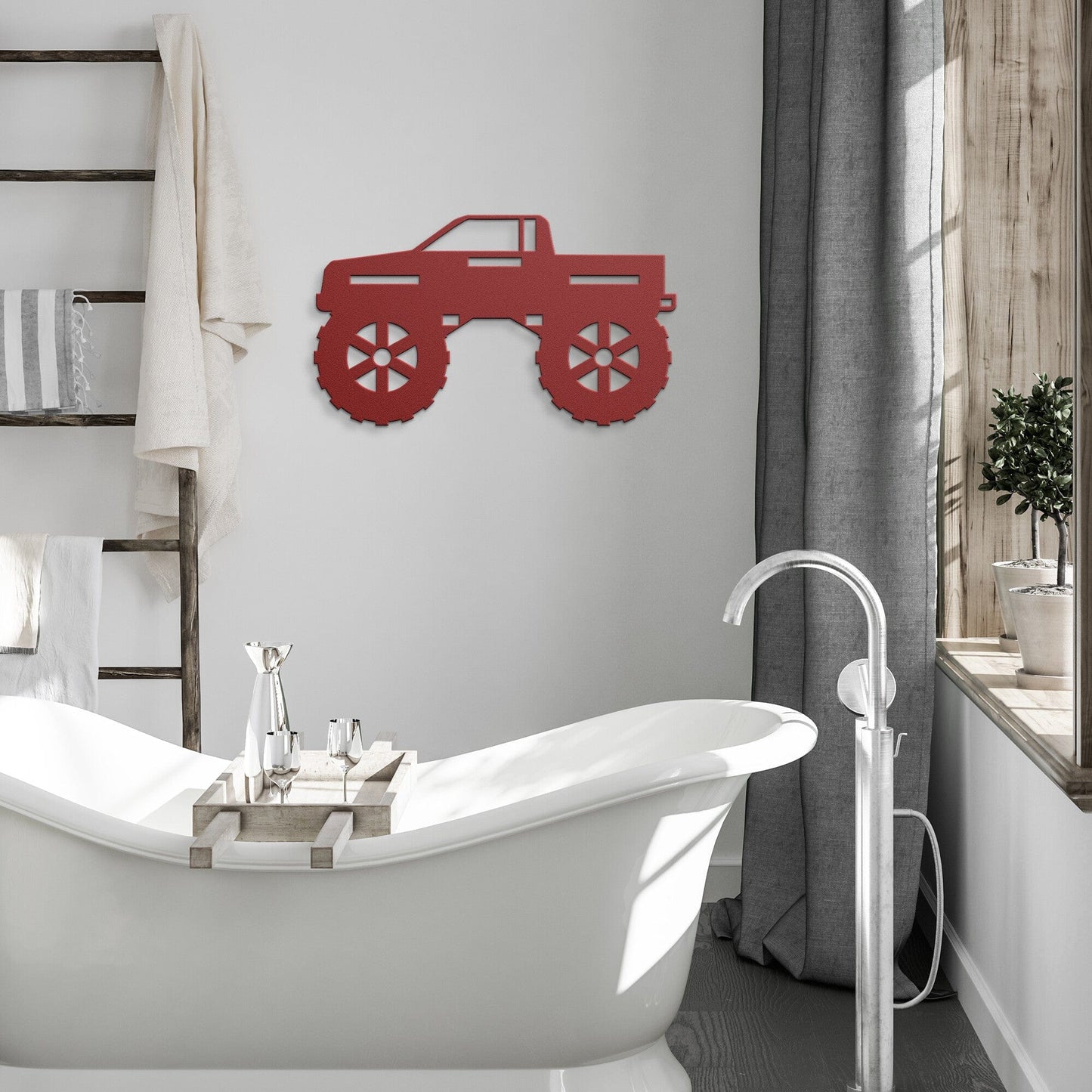 Decorative Metal trucks Nursery decor