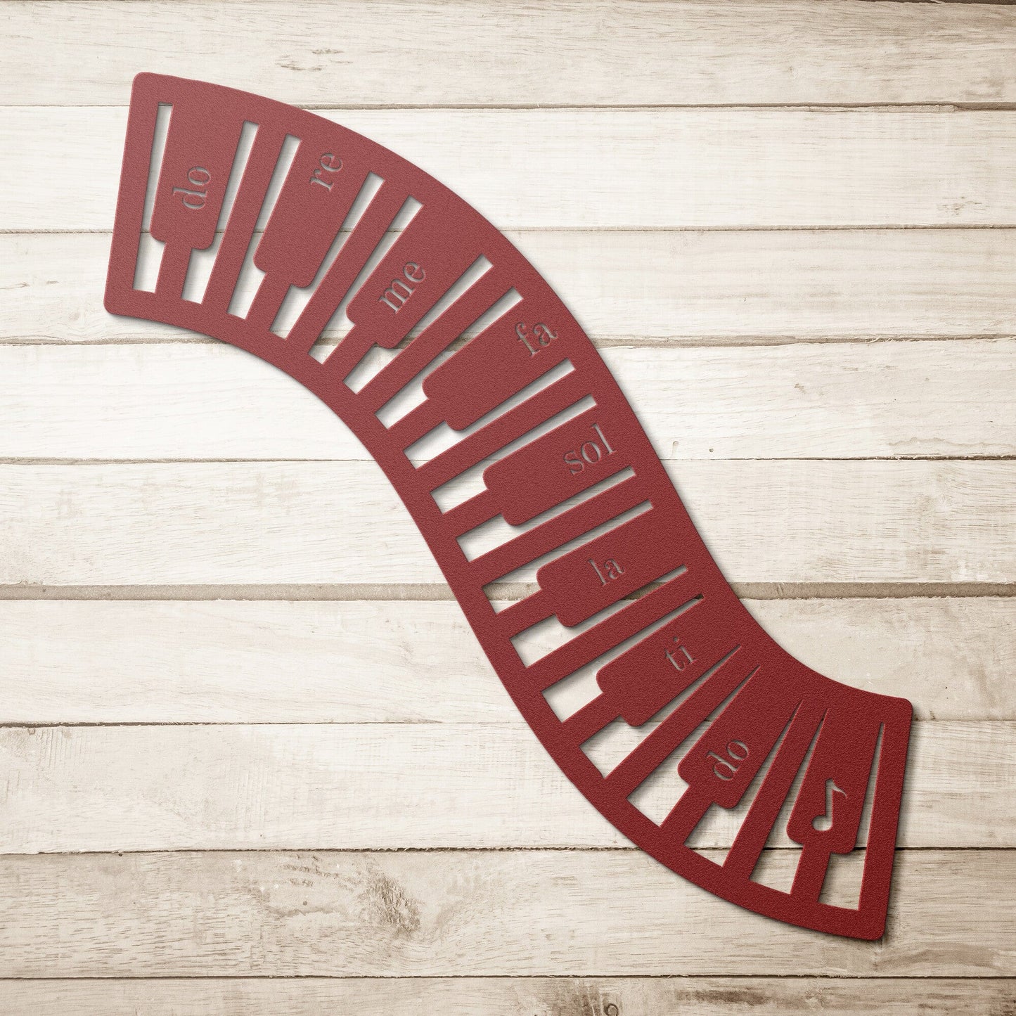 Musical Notes keyboard Decorative Metal wall art