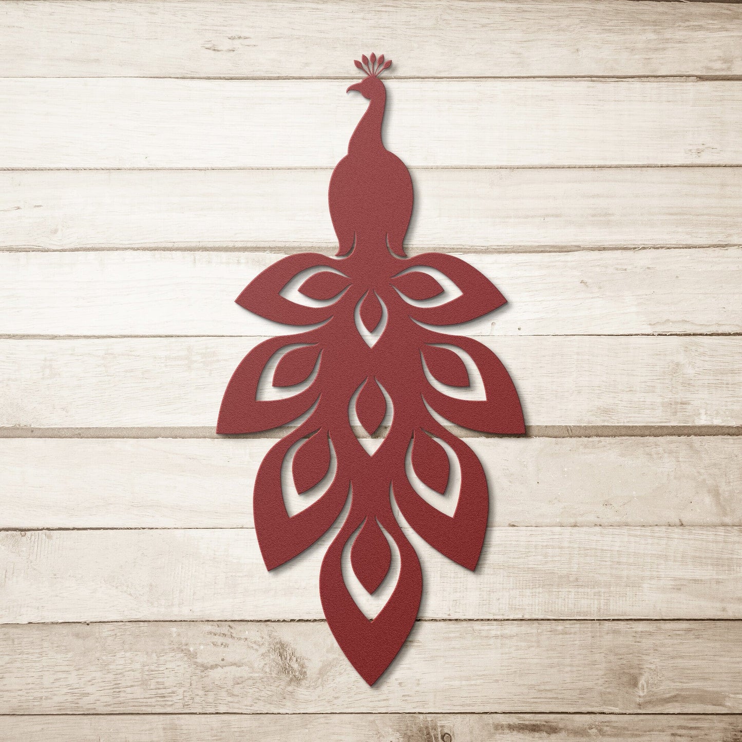 Metal Wall Art Peacock