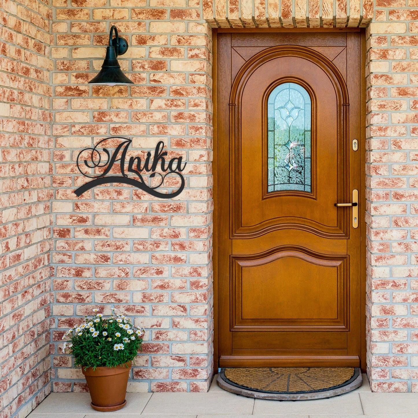 Personalized Custom Name Metal Wall Sign