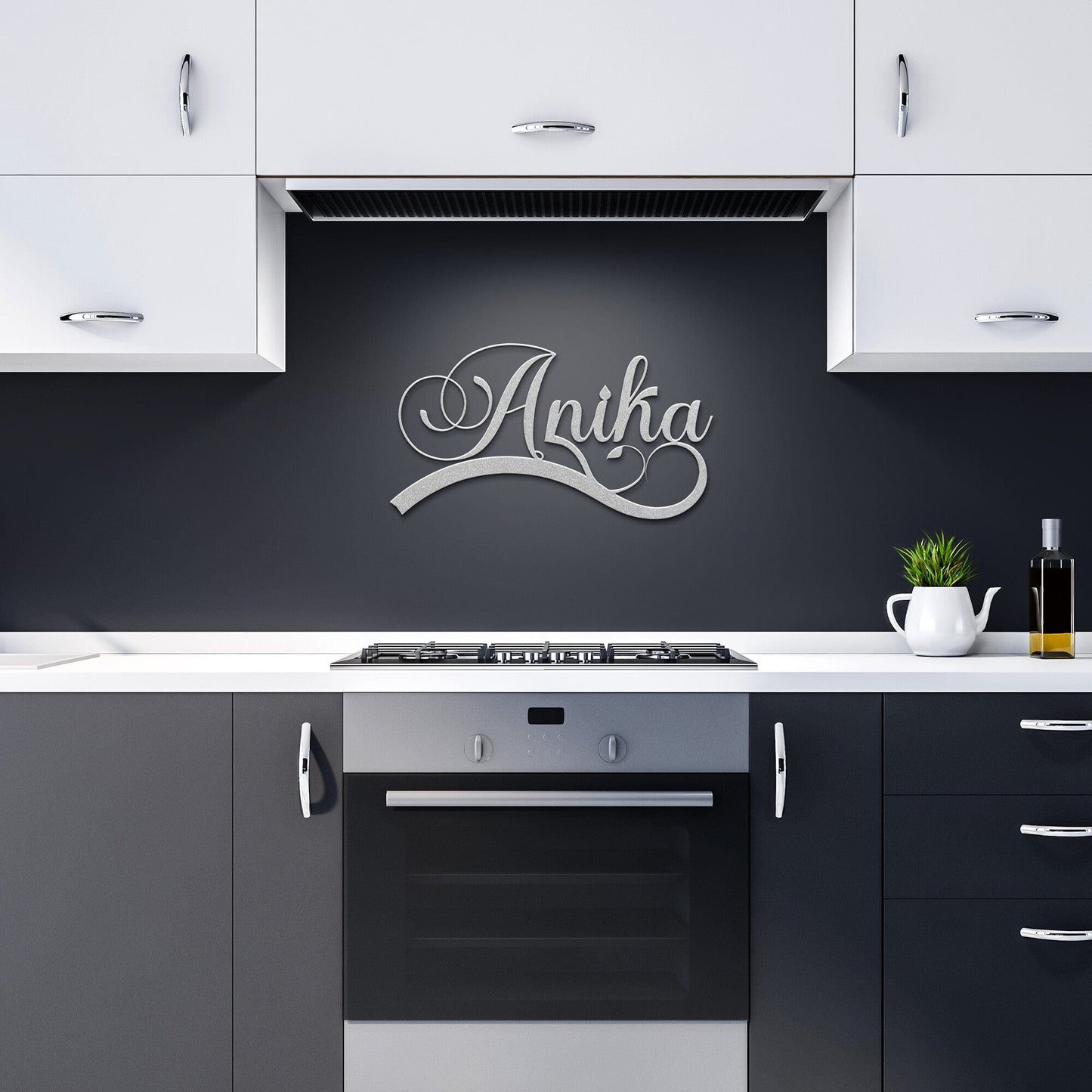 Personalized Custom Name Metal Wall Sign
