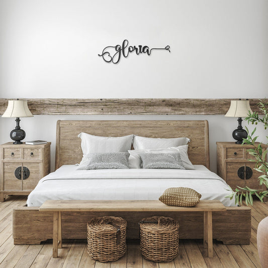 Personalized Name Sign Metal Wall Art