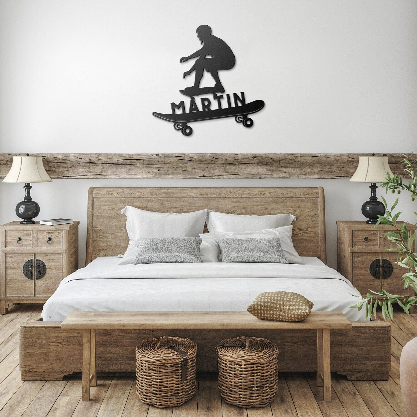 Personalized Skateboarding Sign