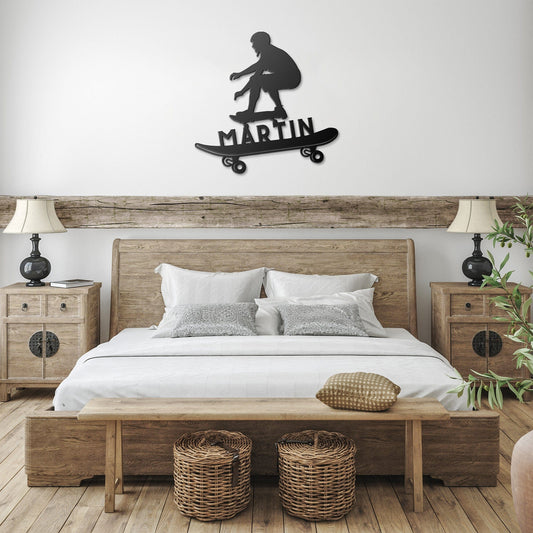 Personalized Skateboarding Sign