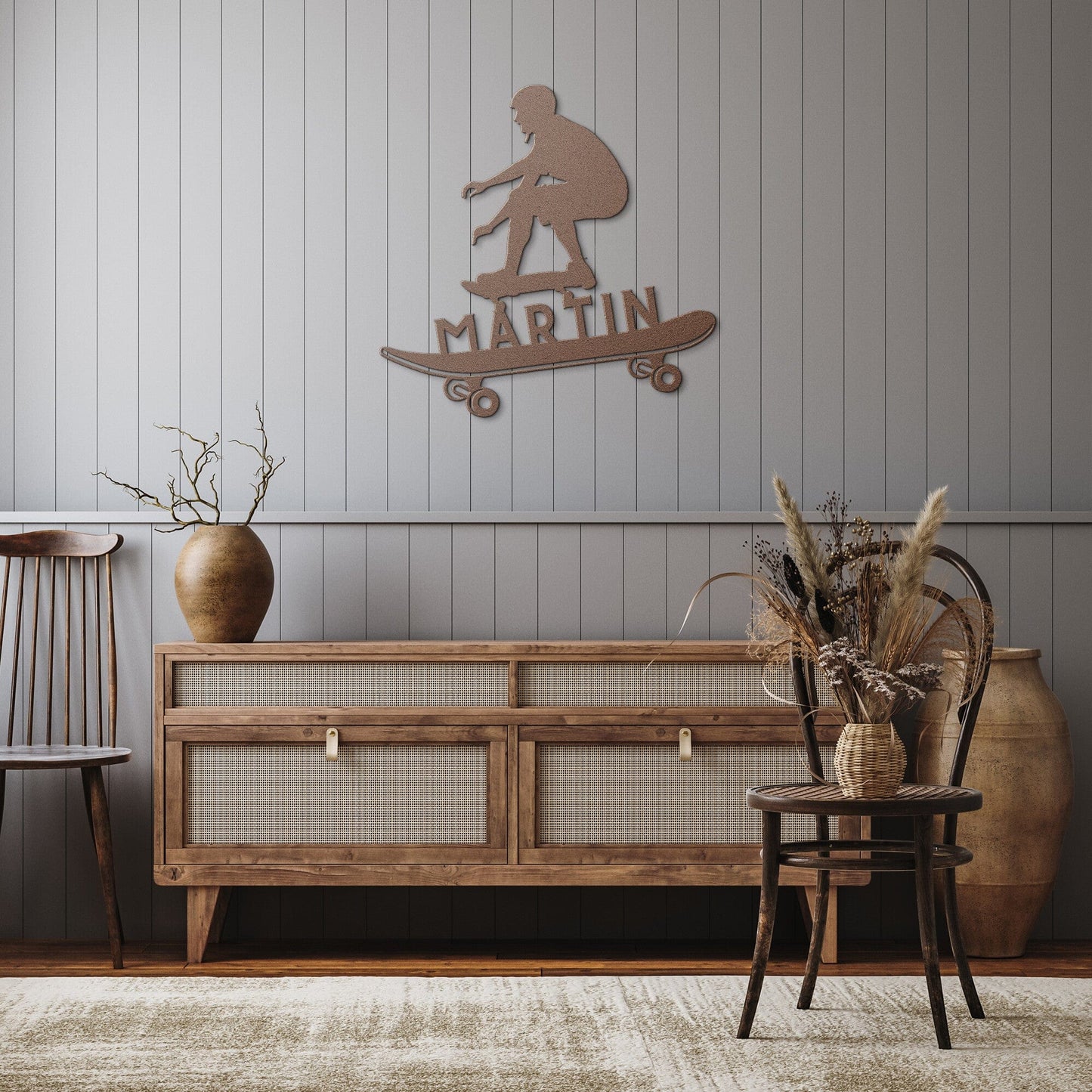 Personalized Skateboarding Sign