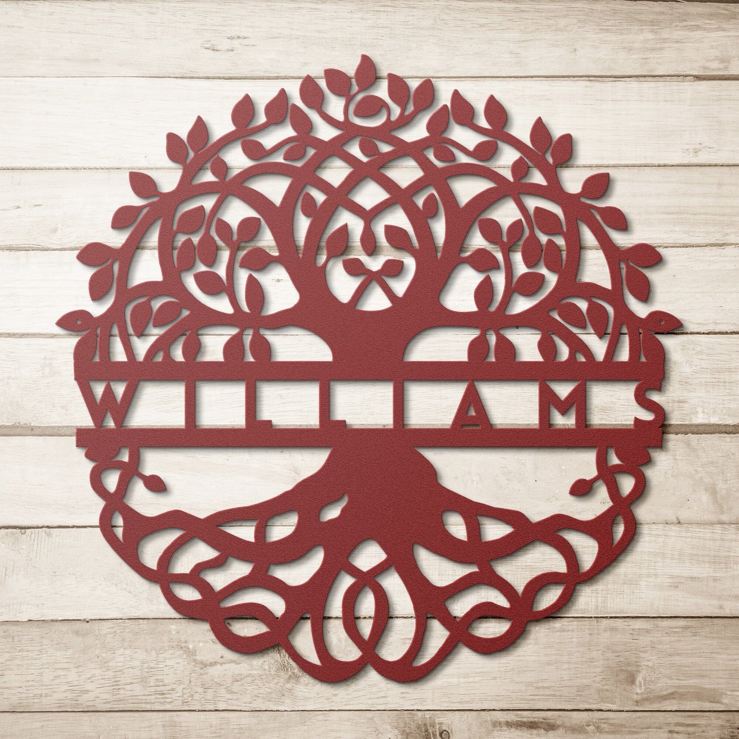 Personalized Metal Tree of life Wall Art