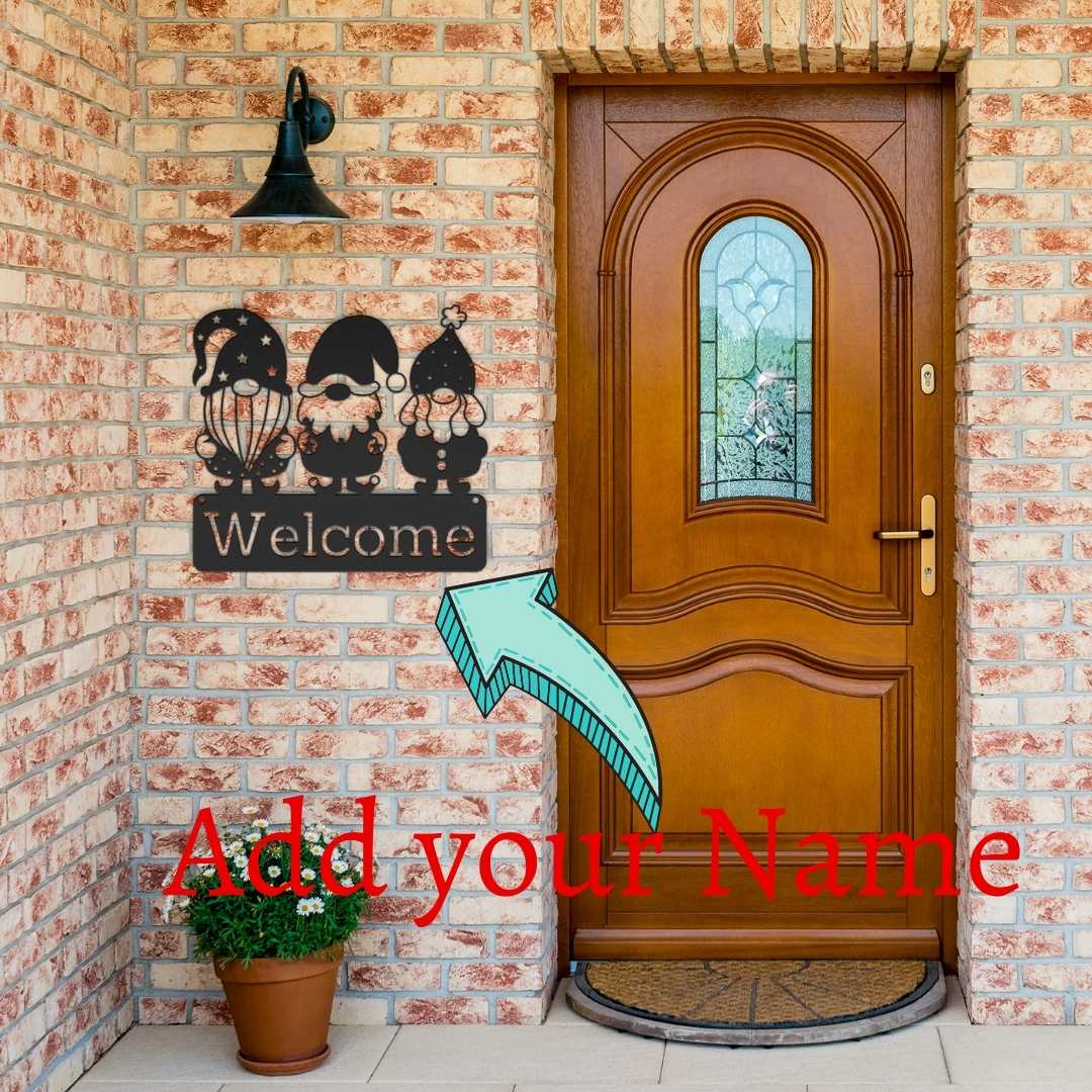 Gnomes Address Signs