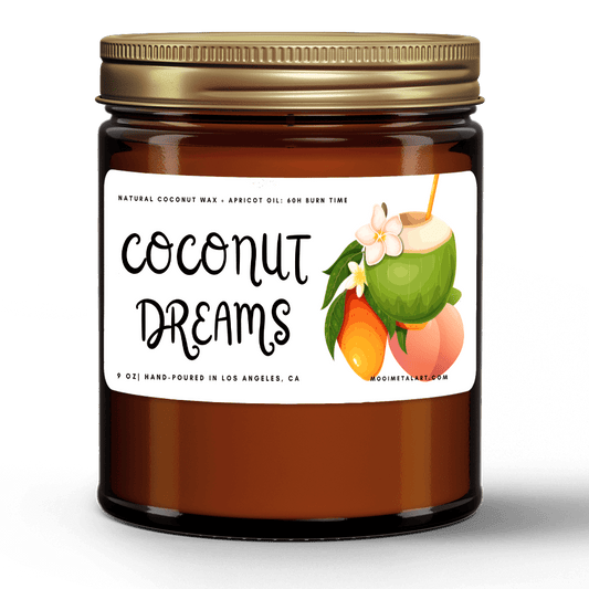 Coconut Dreams Scented Candle 9oz