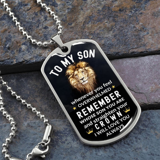 Dog Tag- This old Lion From Dad
