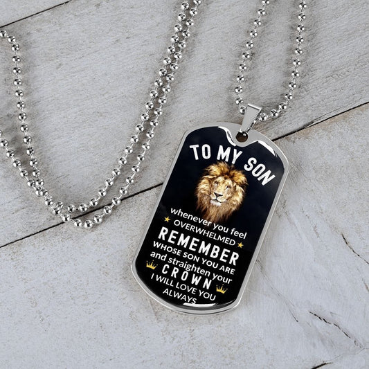 Dog Tag- This old Lion From Dad
