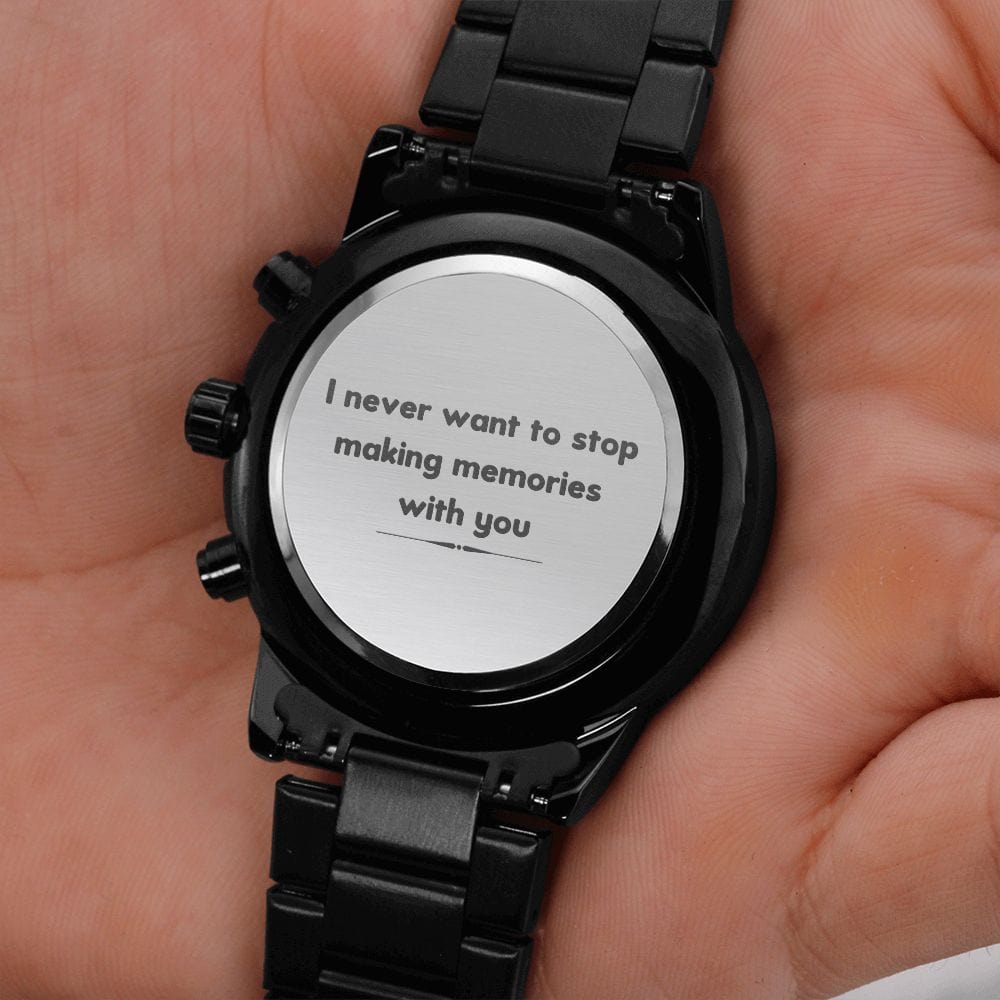 Engraved watch on sale for wife