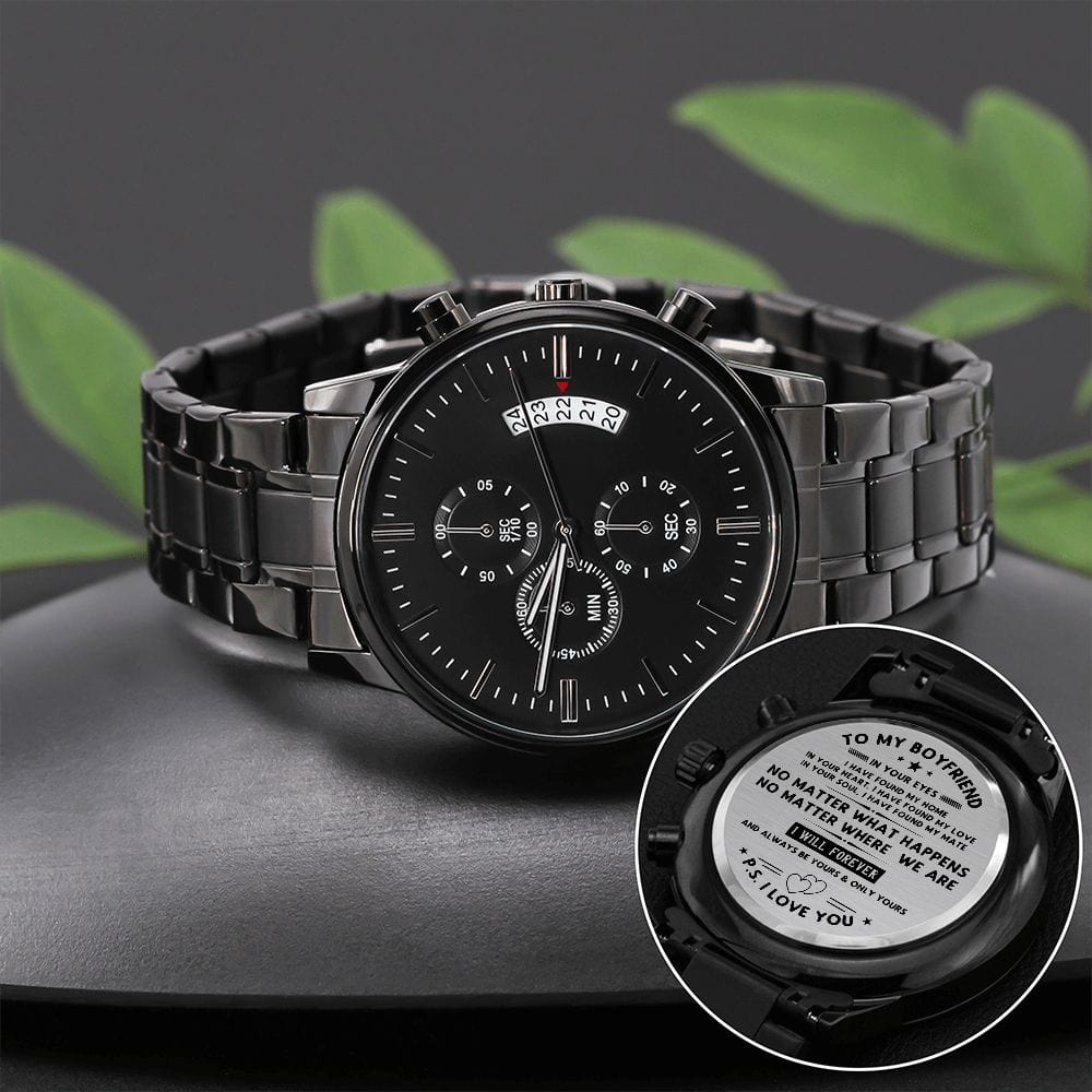 Boyfriend Engraved Watch