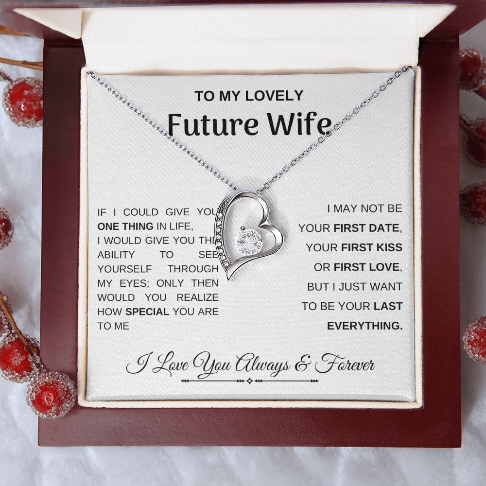 Future Wife- Last Everything Forever Hearts Neckalce