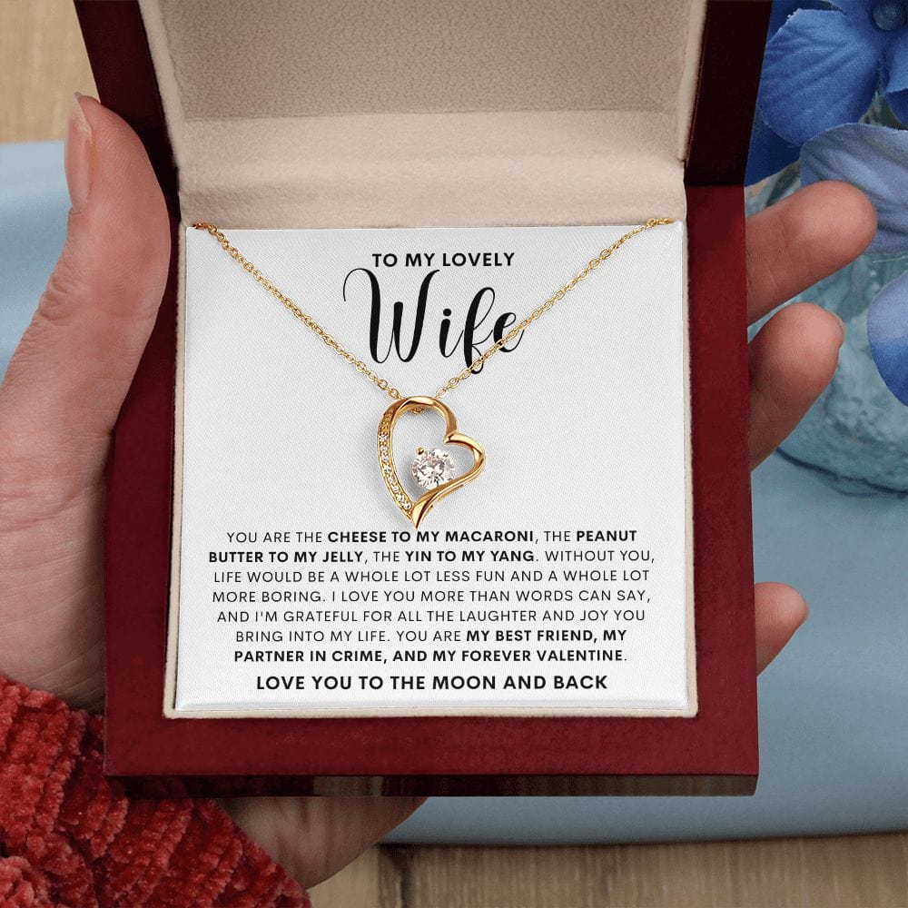 Funny Wife Gift - Forever Love Necklace