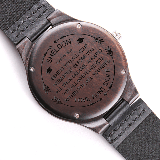 Personalized Engraved Watch for him