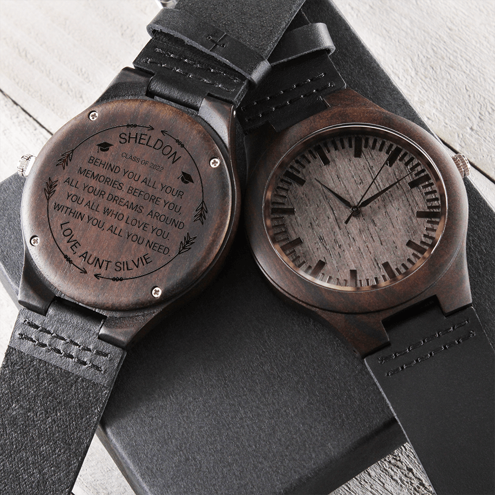 Personalized Engraved Watch for him