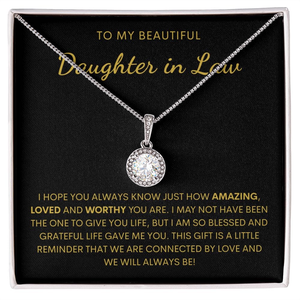 Daughter In Law Necklace Gift- You are Amazing