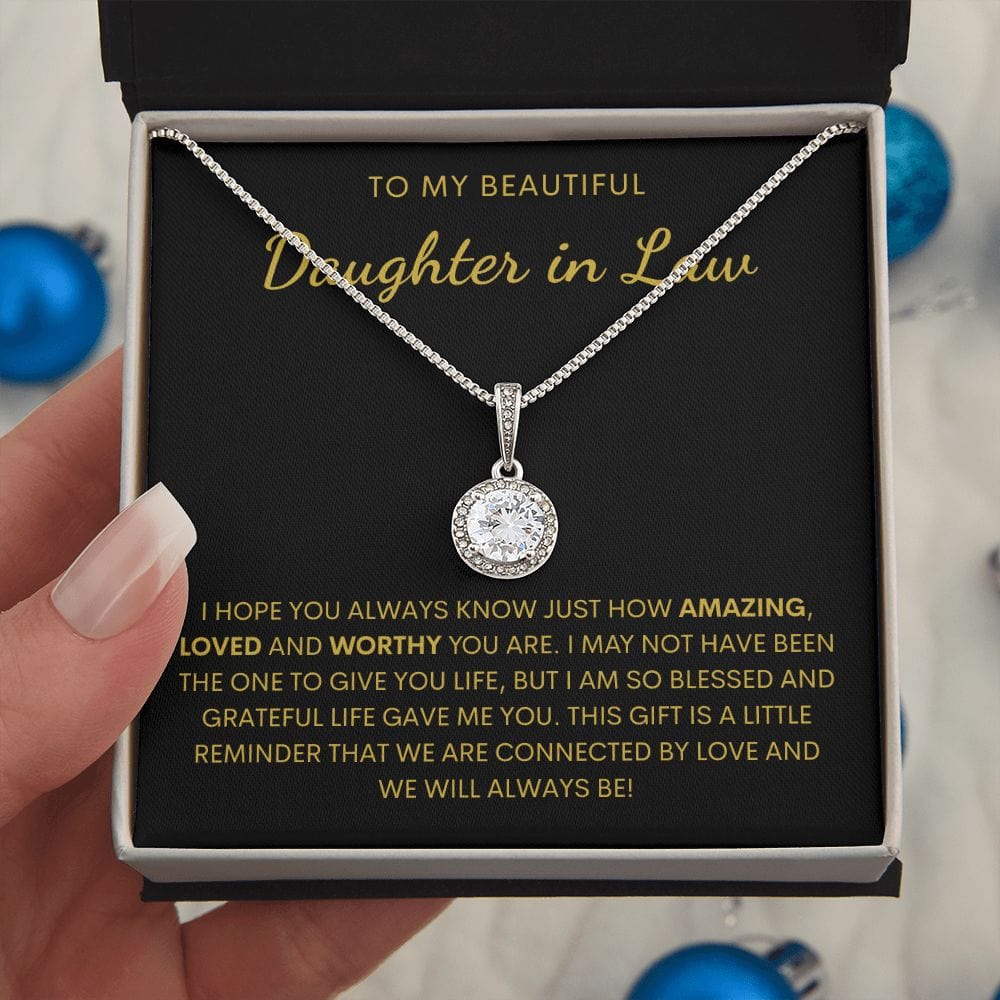 Daughter In Law Necklace Gift- You are Amazing