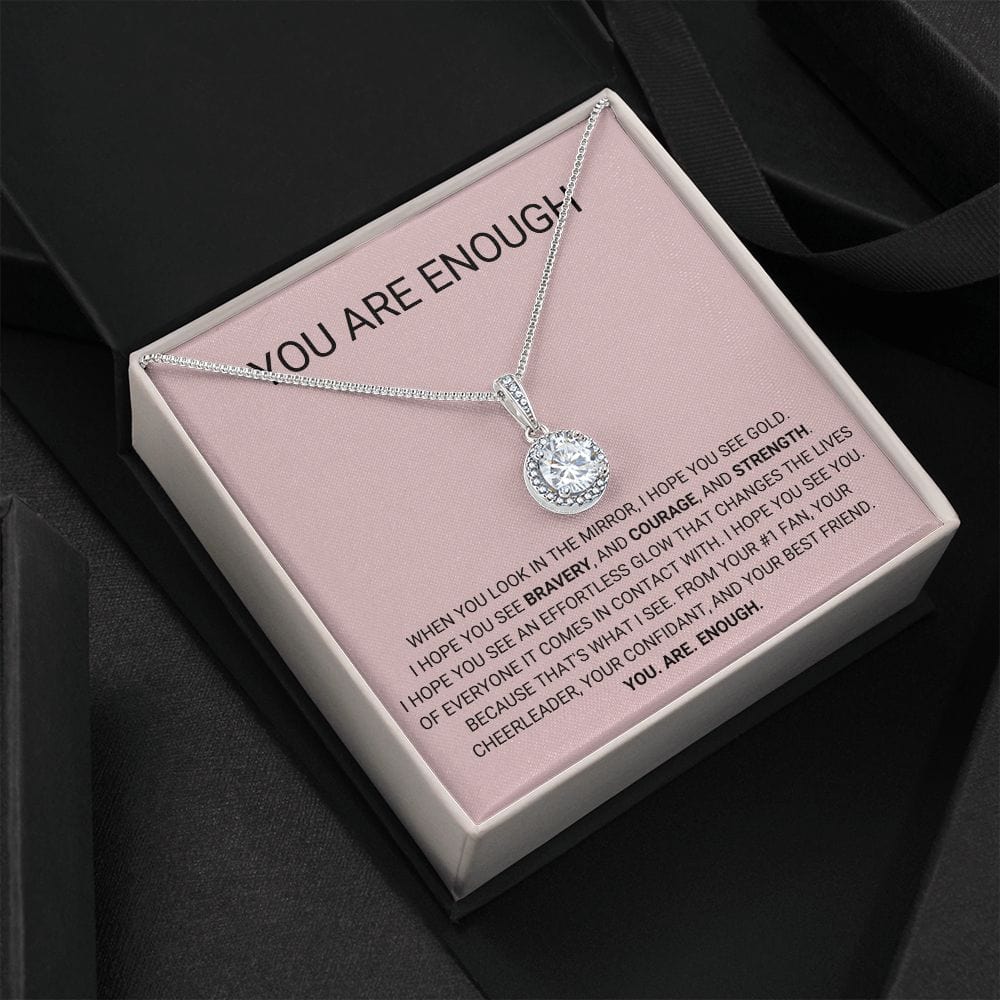 You are Enough - Encouragement Necklace