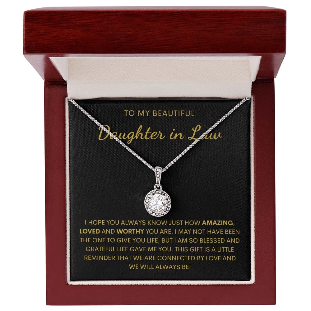 Daughter In Law Necklace Gift- You are Amazing