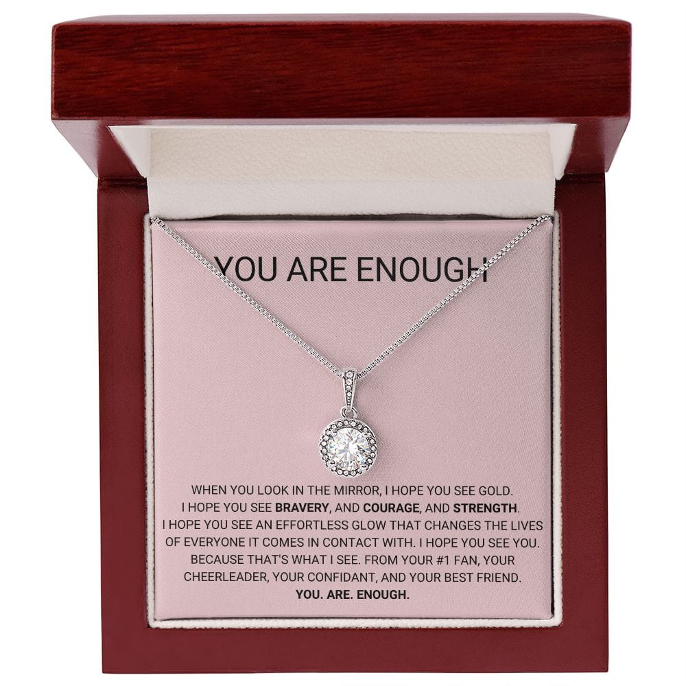 You are Enough - Encouragement Necklace