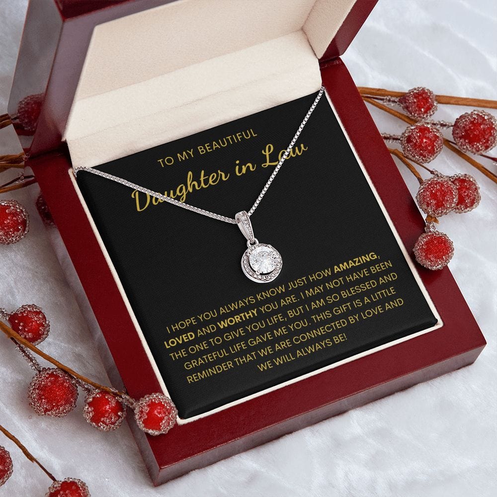 Daughter In Law Necklace Gift- You are Amazing