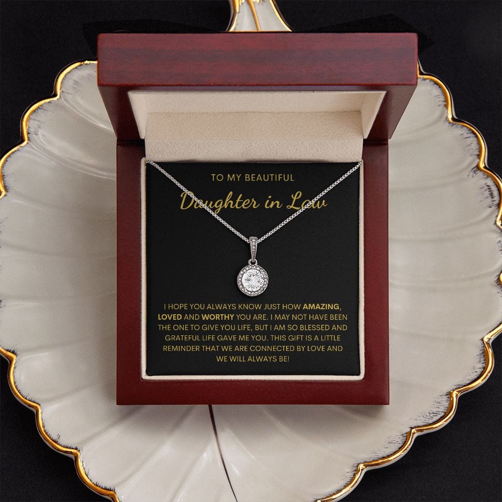 Daughter In Law Necklace Gift- You are Amazing