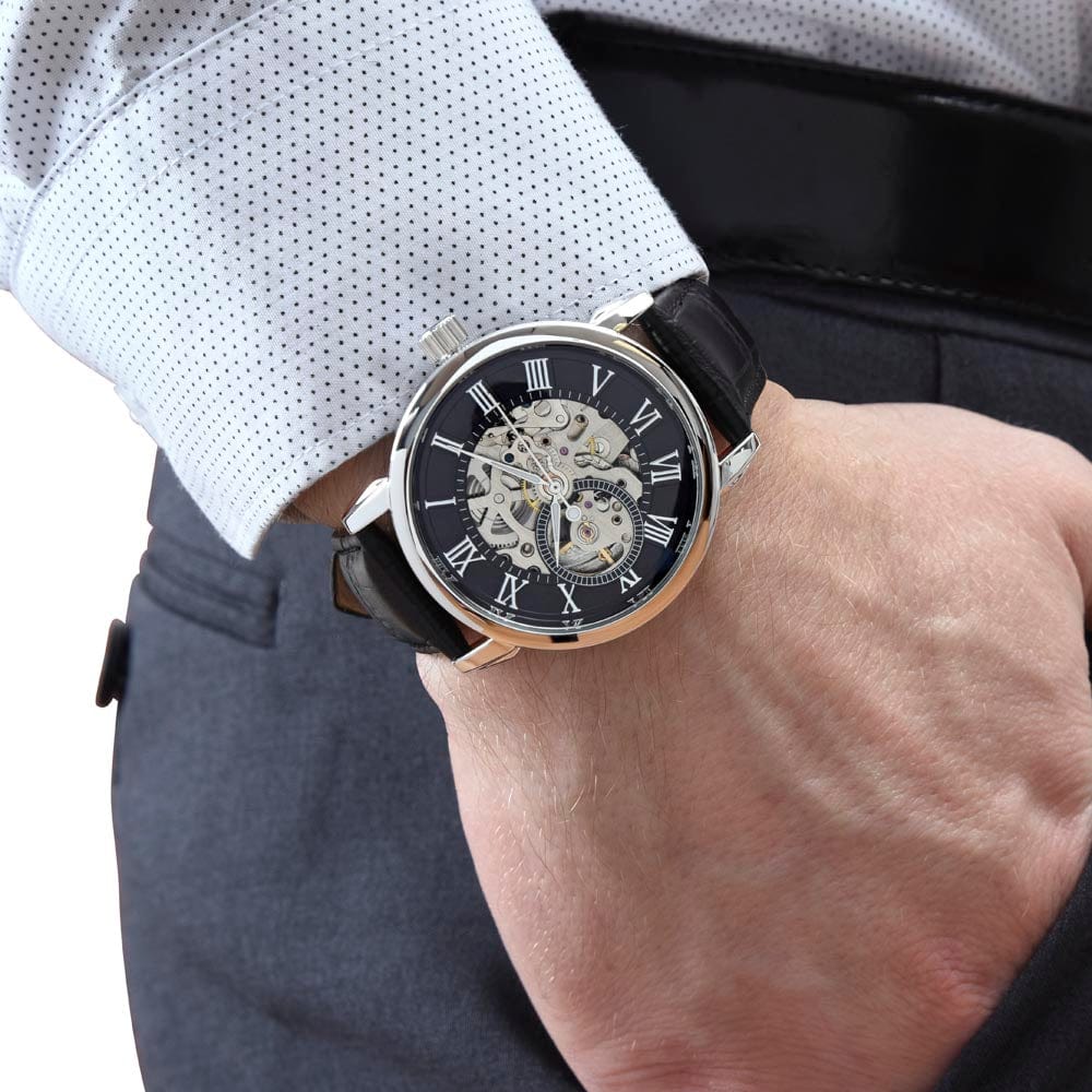 Mens Watch: To my husband or boyfriend Gift