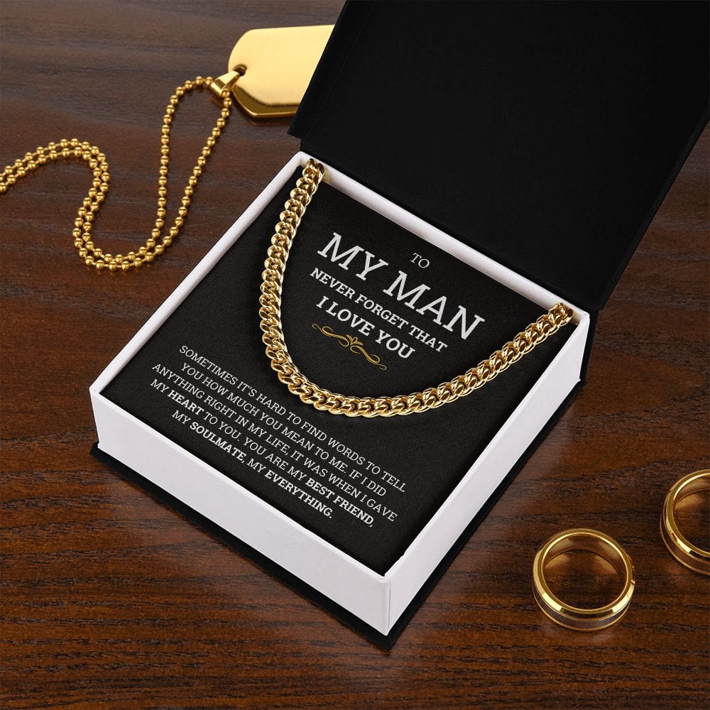 To My Future Husband Necklace | To My Man Necklace | TO the Man that I love