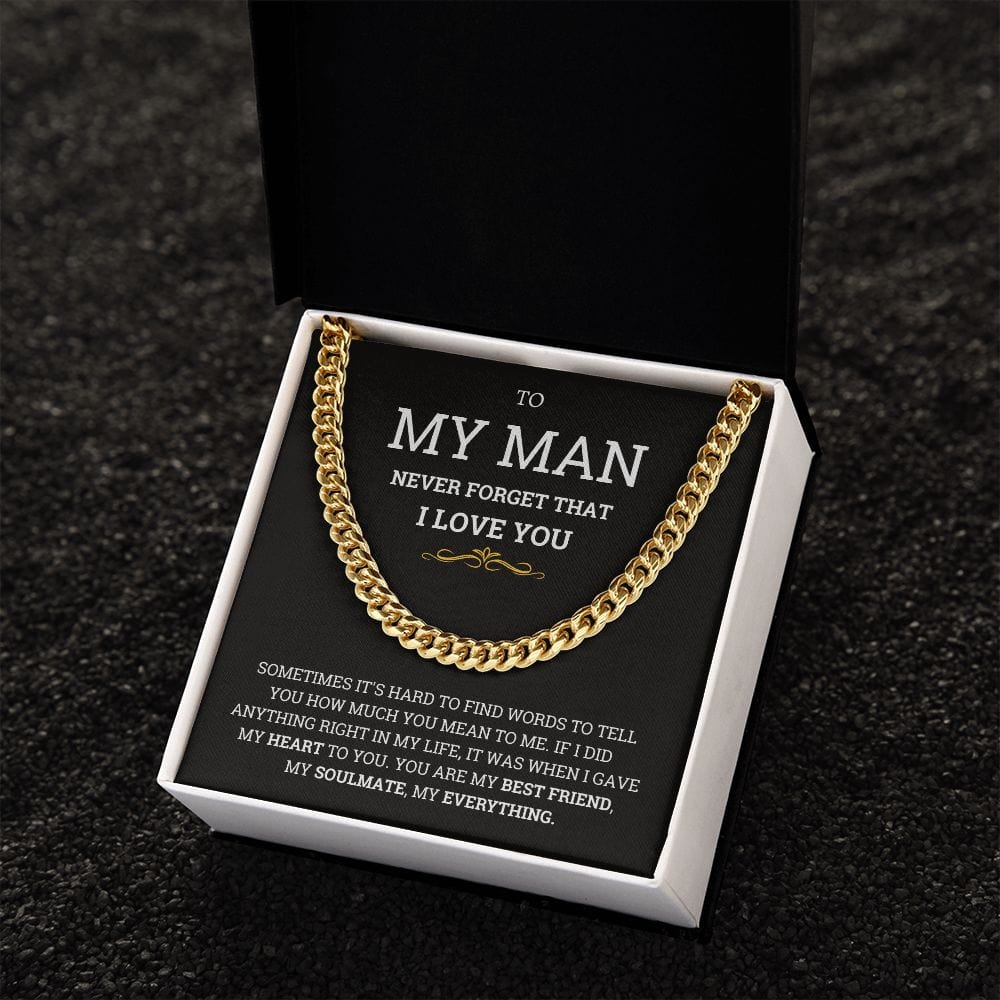 To My Future Husband Necklace | To My Man Necklace | TO the Man that I love