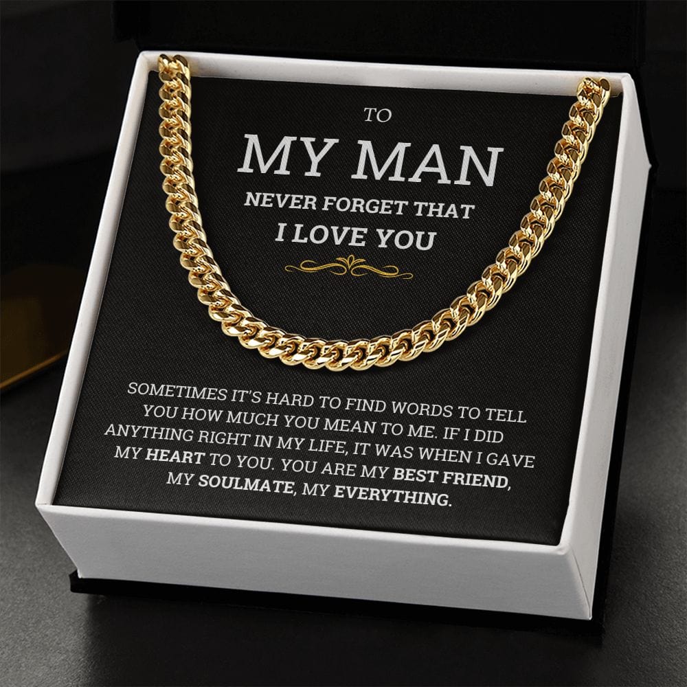 To My Future Husband Necklace | To My Man Necklace | TO the Man that I love