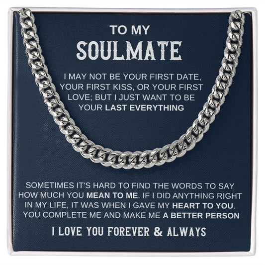 Soulmate Forever: Cuban Link Necklace
