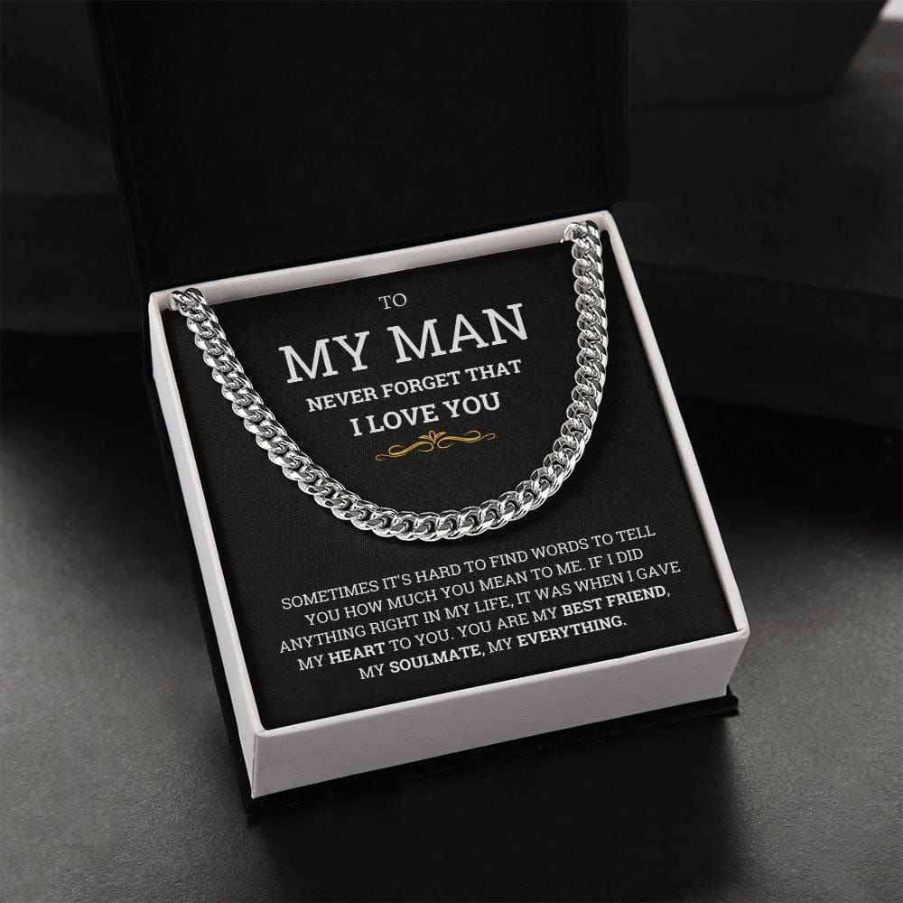 To My Future Husband Necklace | To My Man Necklace | TO the Man that I love